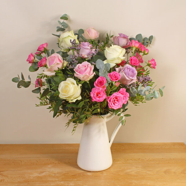 Pastel Mixed Roses - Image 3