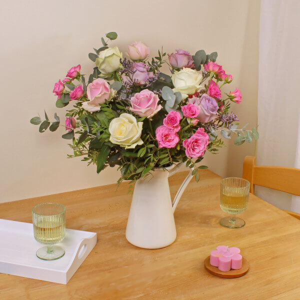 Pastel Mixed Roses - Image 4