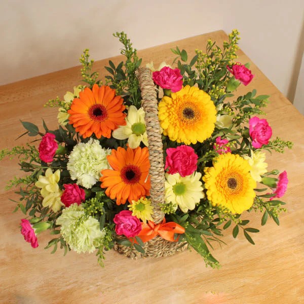 Sunshine Bloom Basket - Image 2
